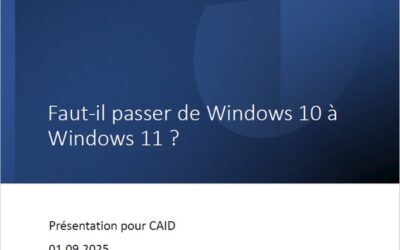 Win10-11-Passage ?