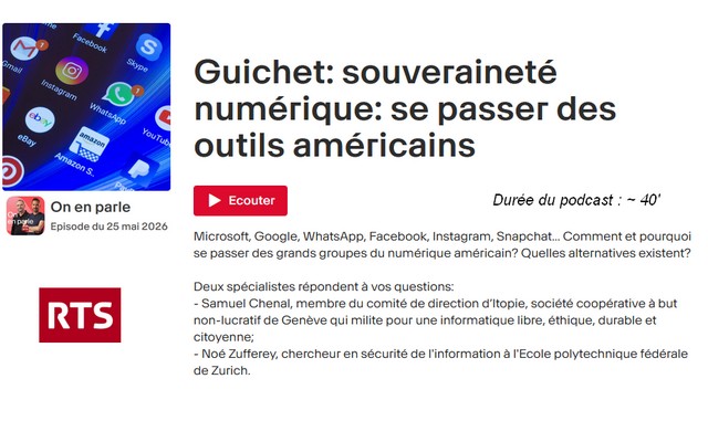 SOUVERAINETÉ NUMÉRIQUE ?